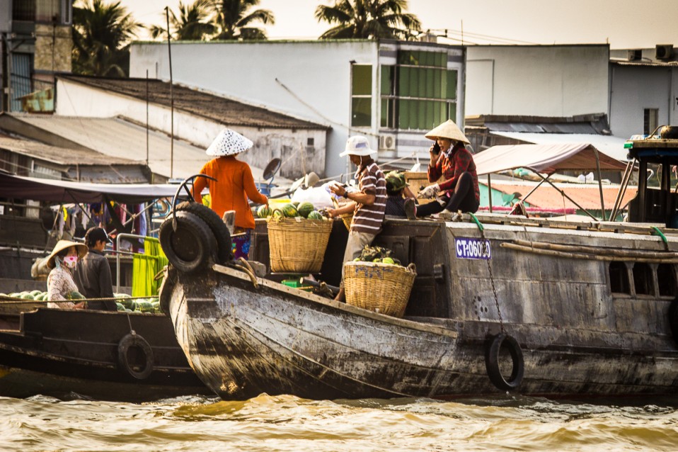 Floating Markets of the Mekong Delta